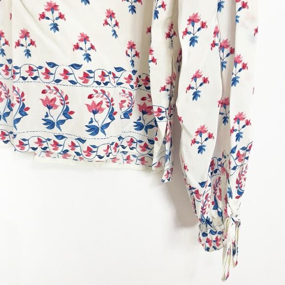 H&M Floral Block Print Blouse - Picture 7 of 8